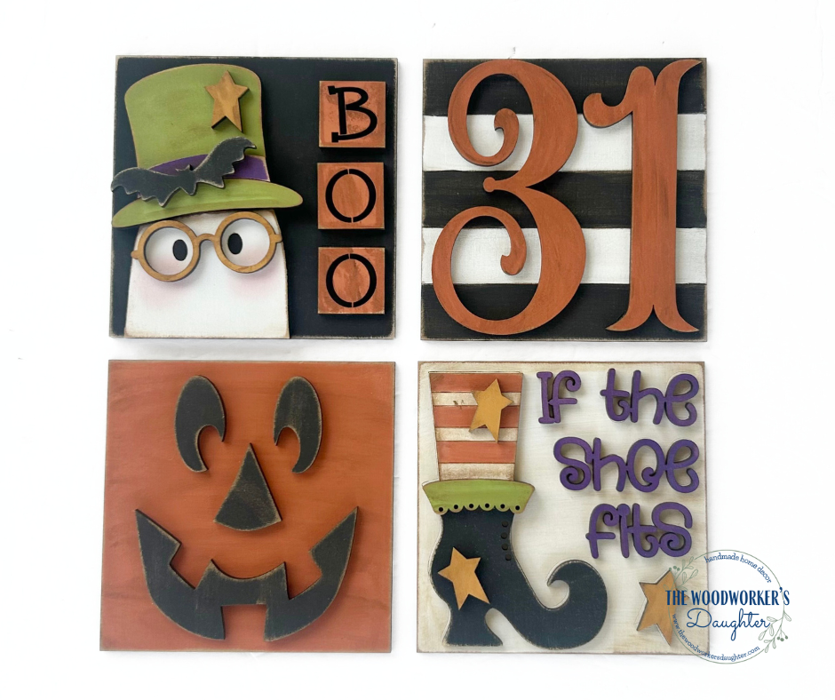 NEW - Vintage Halloween Interchangeable Inserts