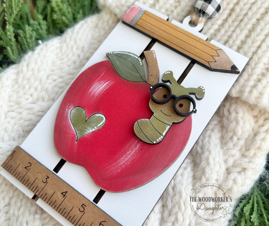 Teacher Ornament and Gift Card Holder
