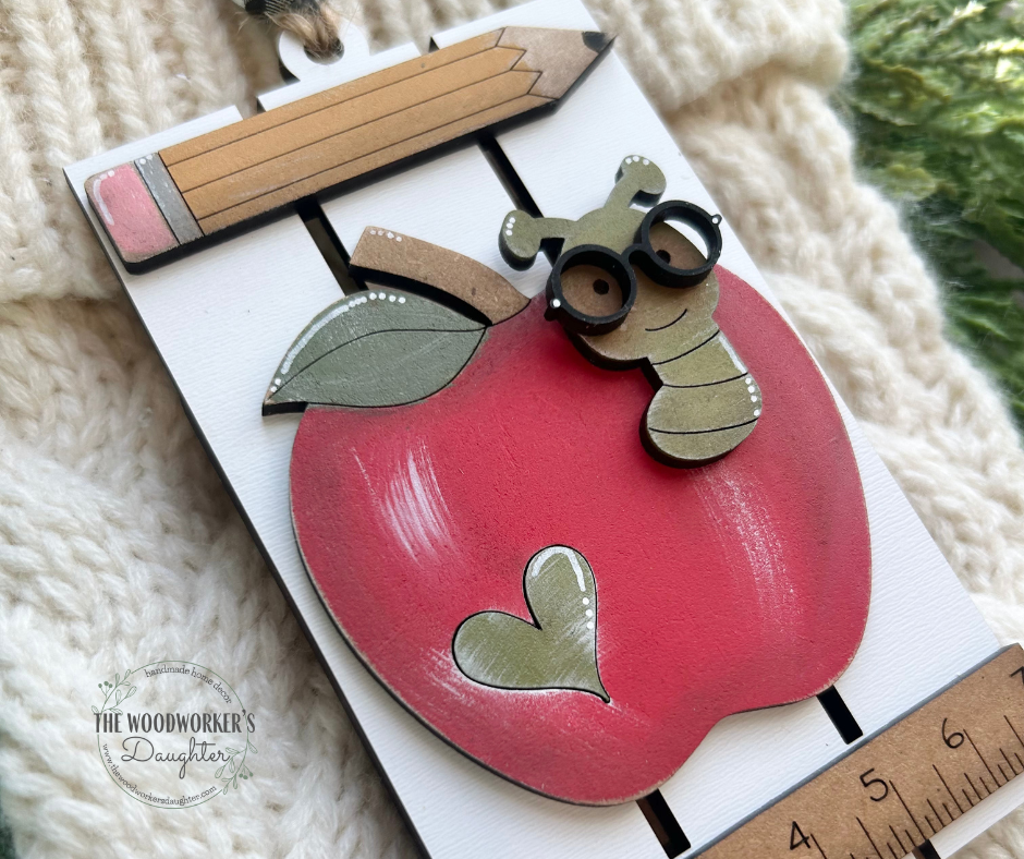 Teacher Ornament and Gift Card Holder