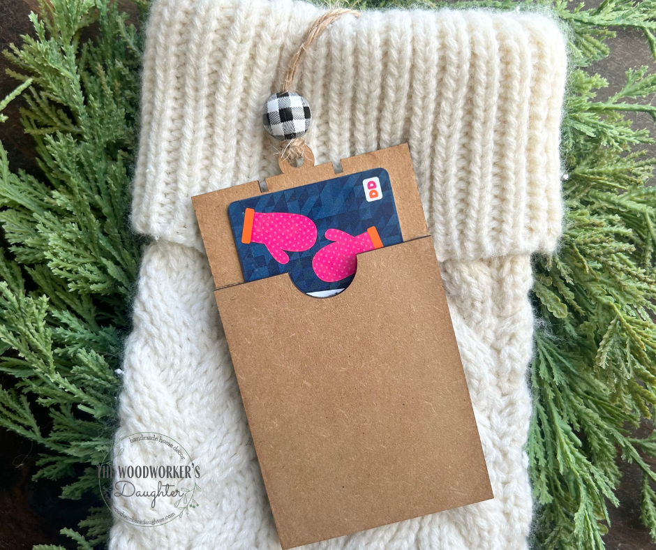 Teacher Ornament and Gift Card Holder