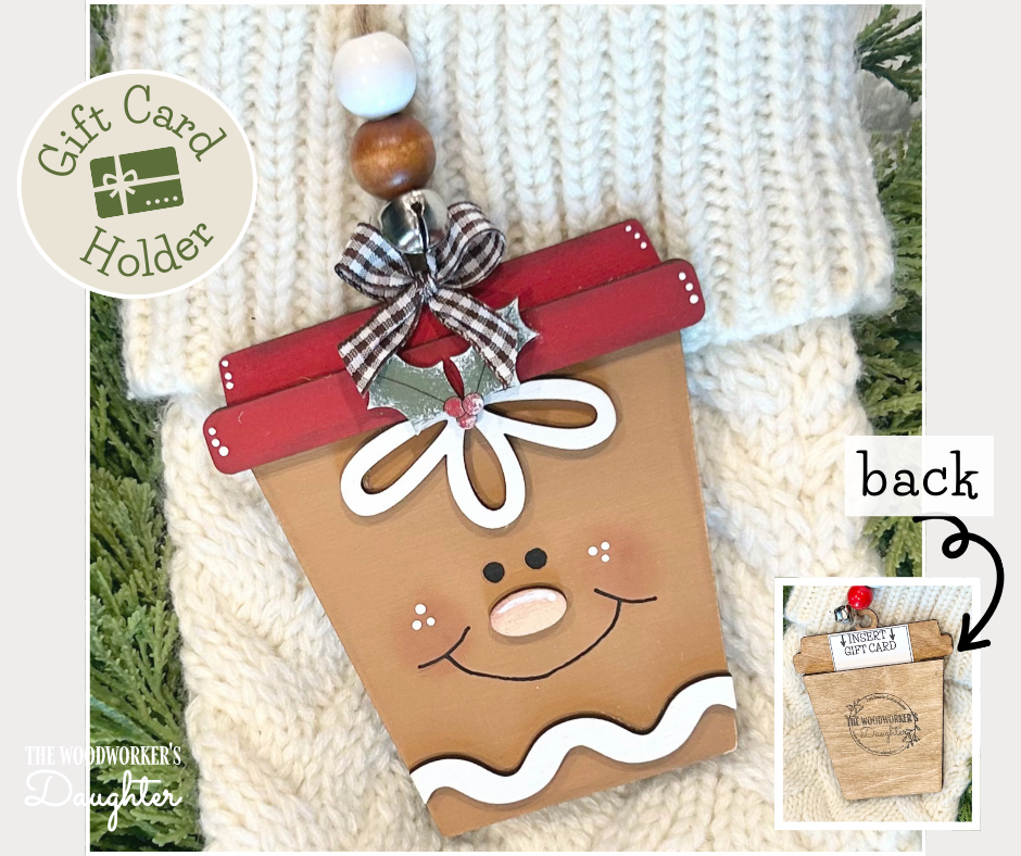 Character Ornament and Gift Card Holders