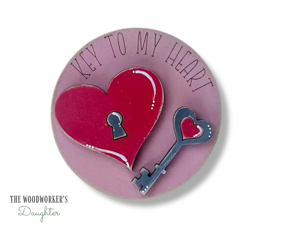 Key to my Heart Interchangeable Inserts