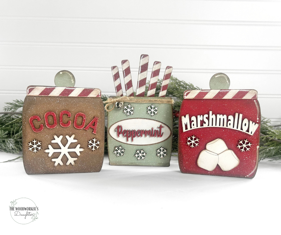 Hot Cocoa Shelf Sitters