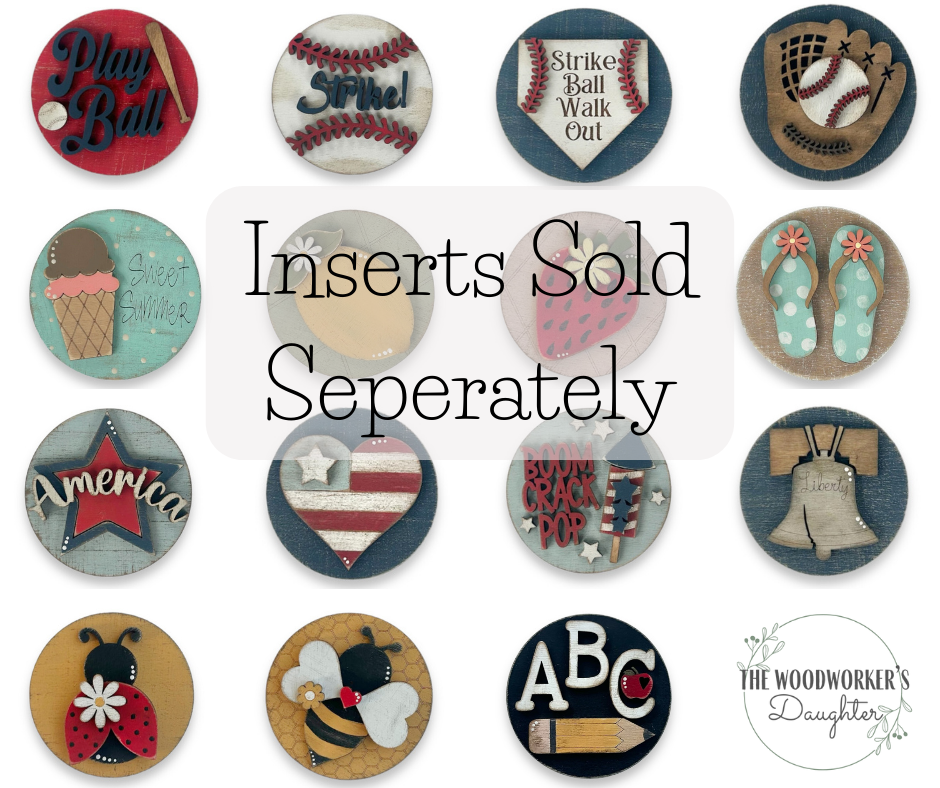 Interchangeable Pallet Home Sweet Home Vertical Sign