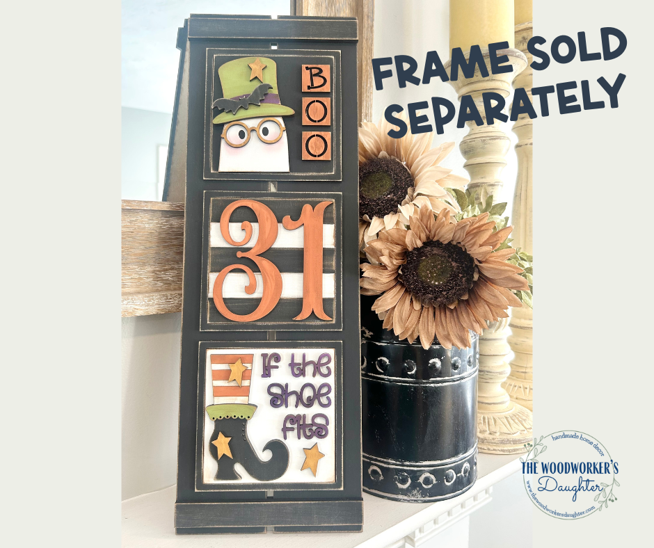 NEW - Vintage Halloween Interchangeable Inserts