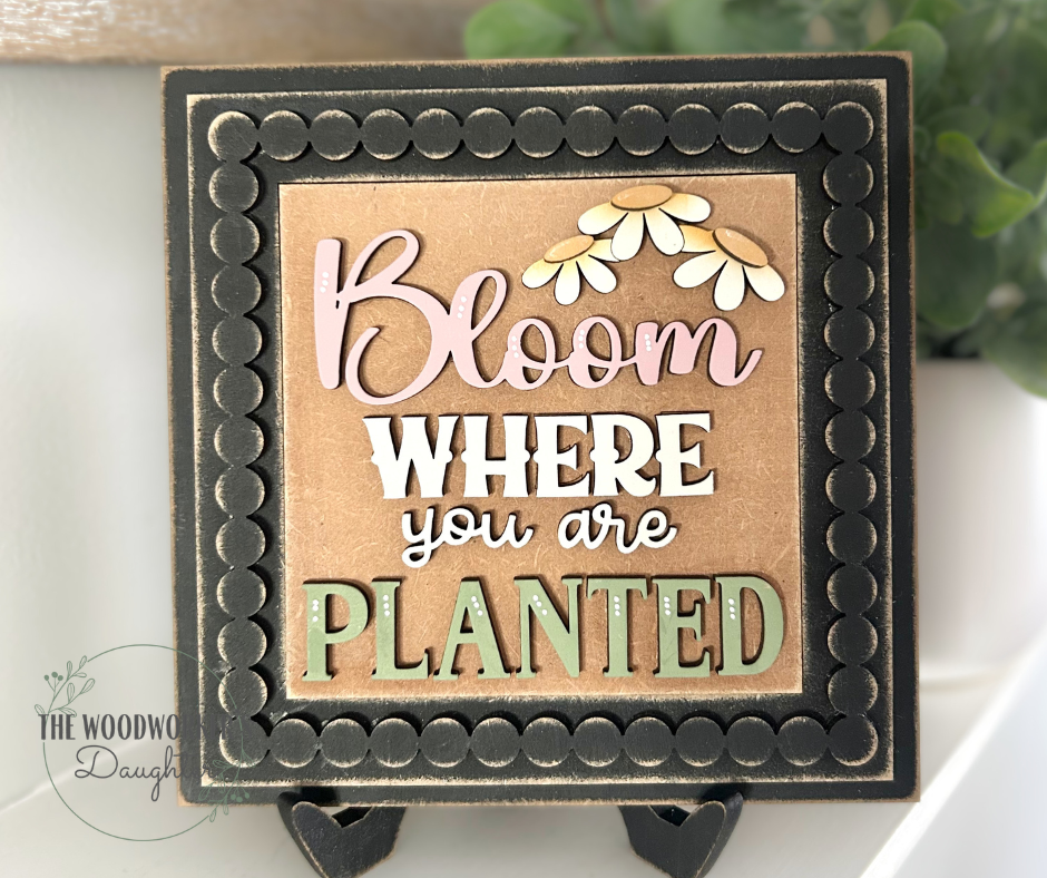 Spring Floral Interchangeable Inserts