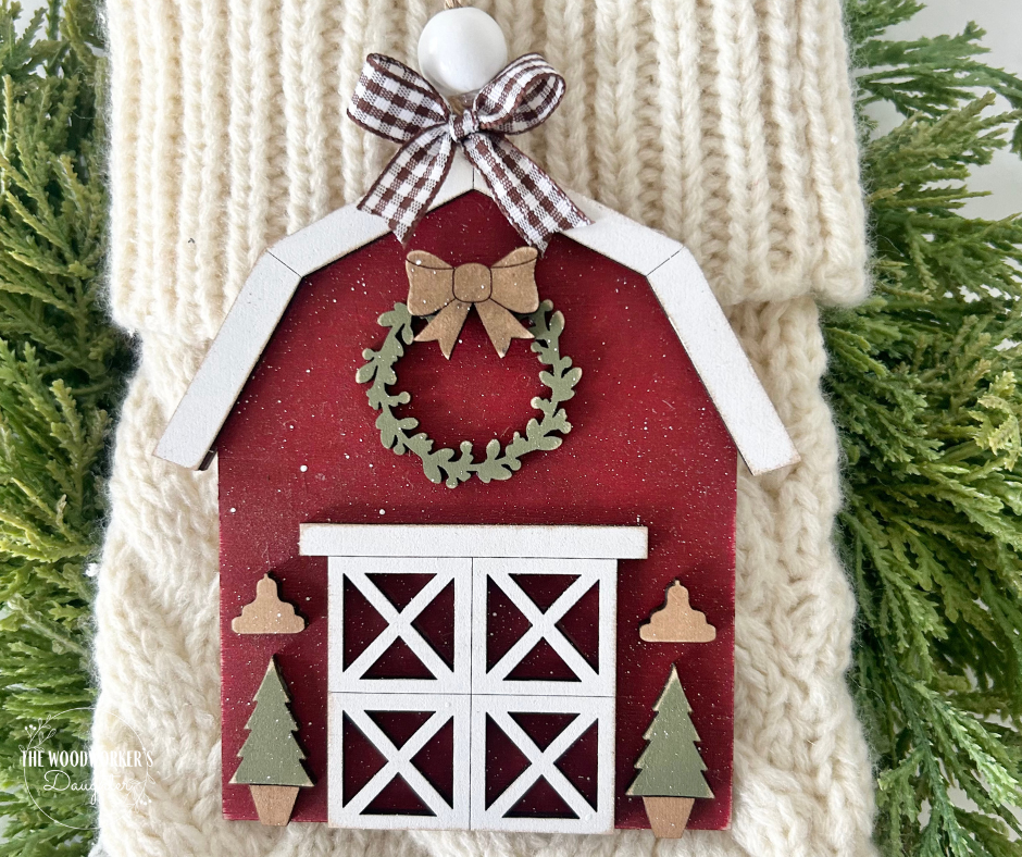 Farmhouse Wood Ornament Collection