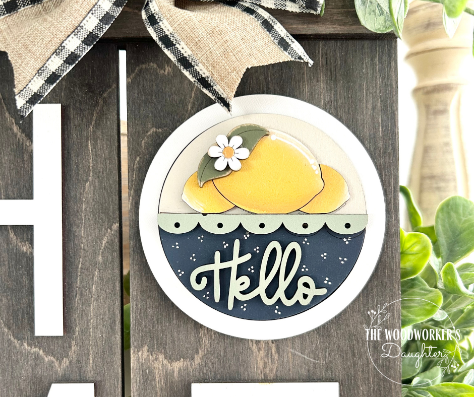 Lemon Hello Interchangeable Insert