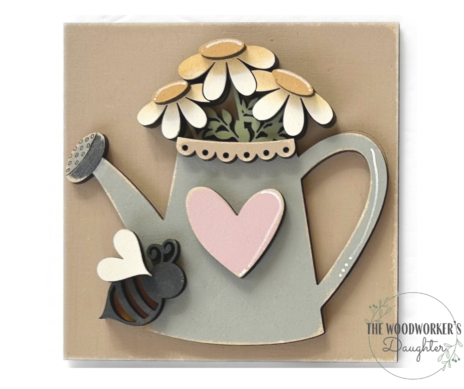 Spring Floral Interchangeable Inserts