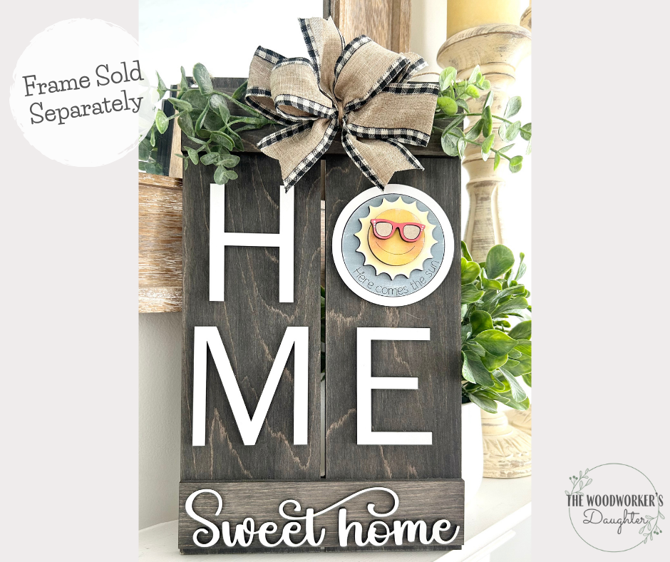 Here Comes The Sun Interchangeable Insert