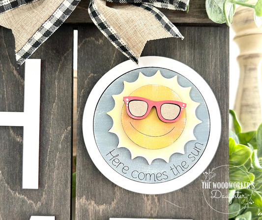 Here Comes The Sun Interchangeable Insert