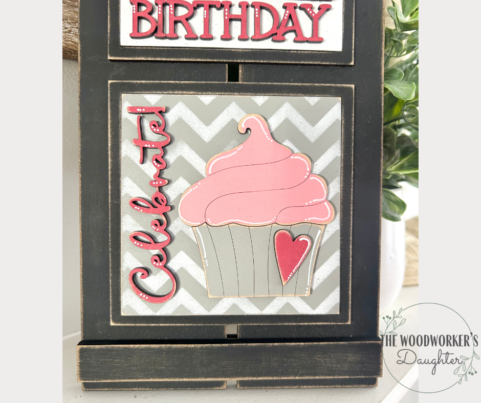 Birthday Celebration Interchangeable Inserts