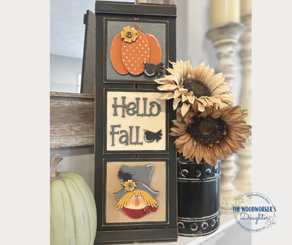 Fall Harvest Interchangeable Inserts – The Woodworker's Daughter