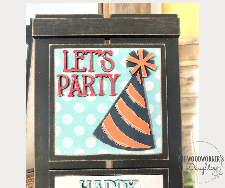 Birthday Celebration Interchangeable Inserts