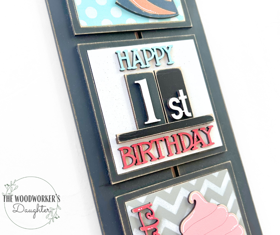 Birthday Celebration Interchangeable Inserts