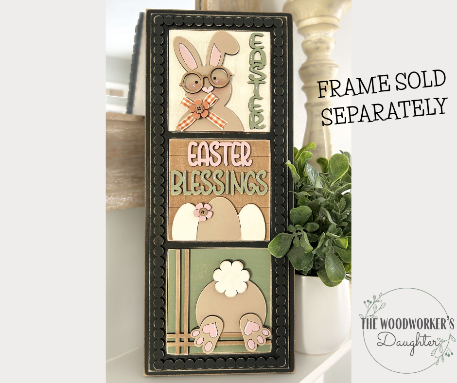 Easter Bunny Interchangeable Inserts