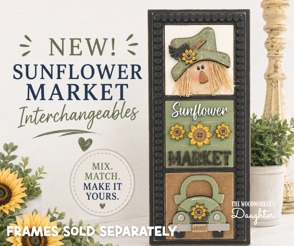 Sunflower Market Interchangeable Inserts