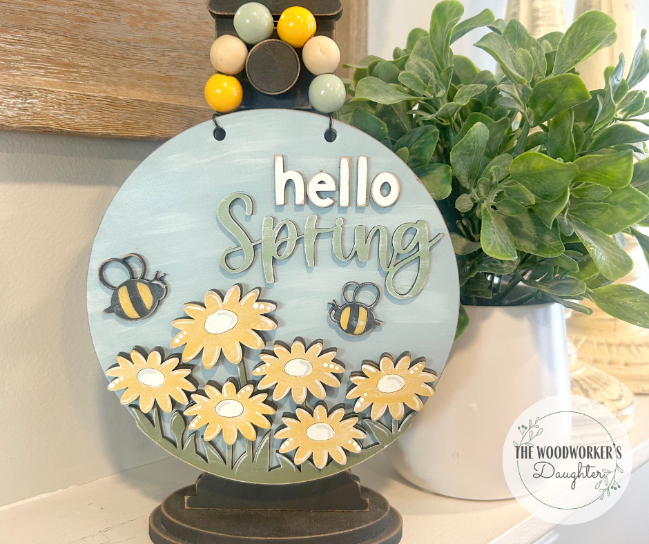 Bees and Daisies Spring DIY Craft Kit