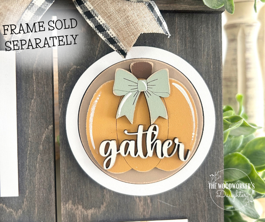 Gather Interchangeable Insert