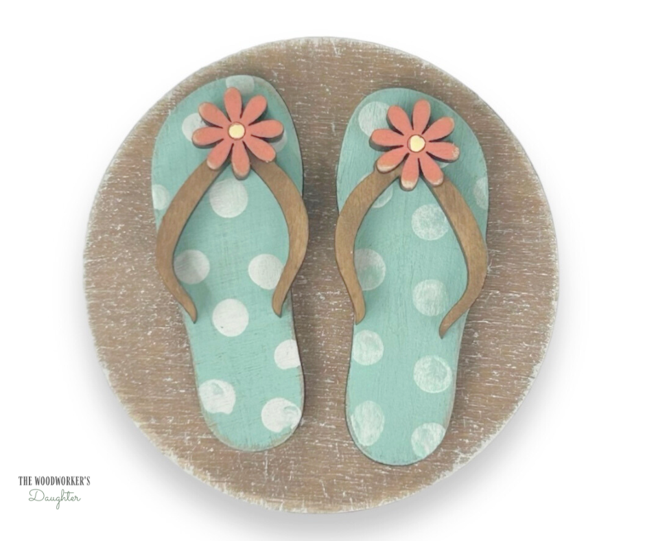 Flip Flops 3" Interchangeable Insert