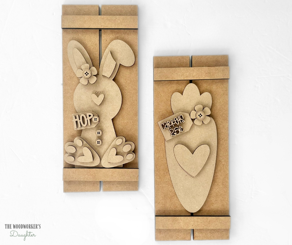 DIY Primitive Easter Pallet Sign – Wood Cuts