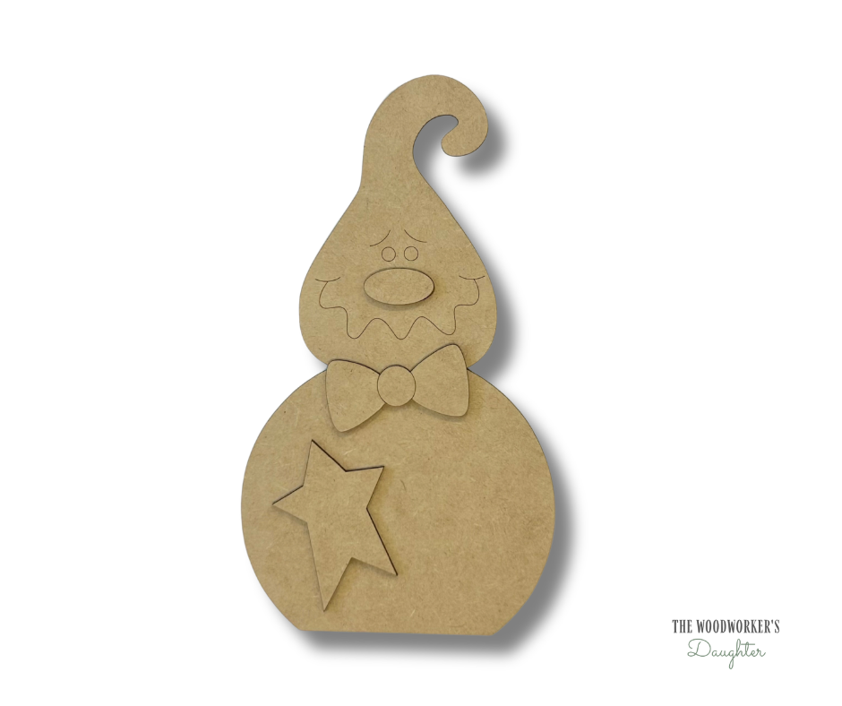 Ghostly Gus Shelf Sitter – Wood Cuts