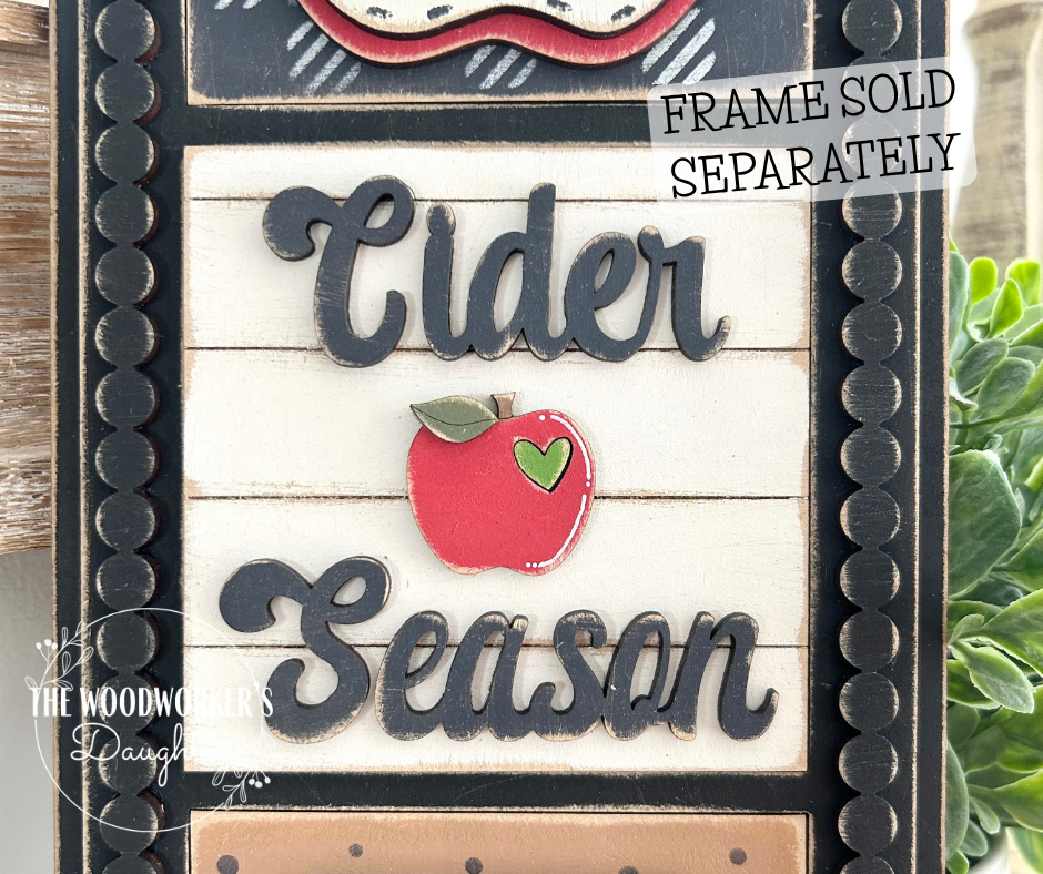 Cider Season Interchangeable Inserts