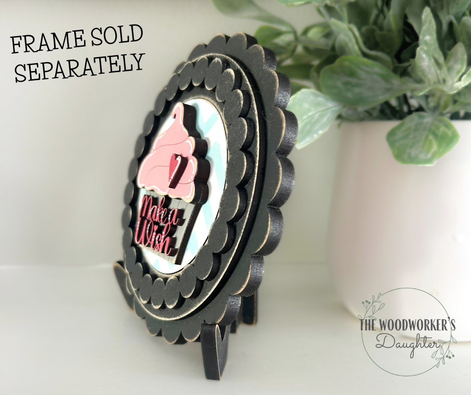 Birthday Celebration 3" Interchangeable Insert