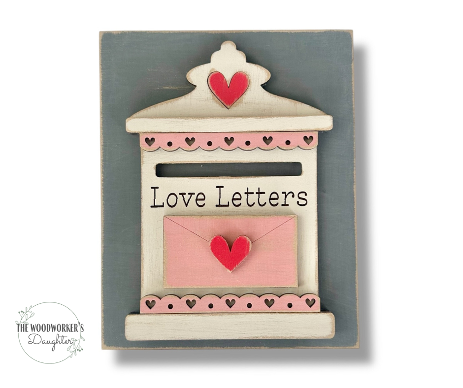 Love Letters Insert for Interchangeable Farmhouse Frame