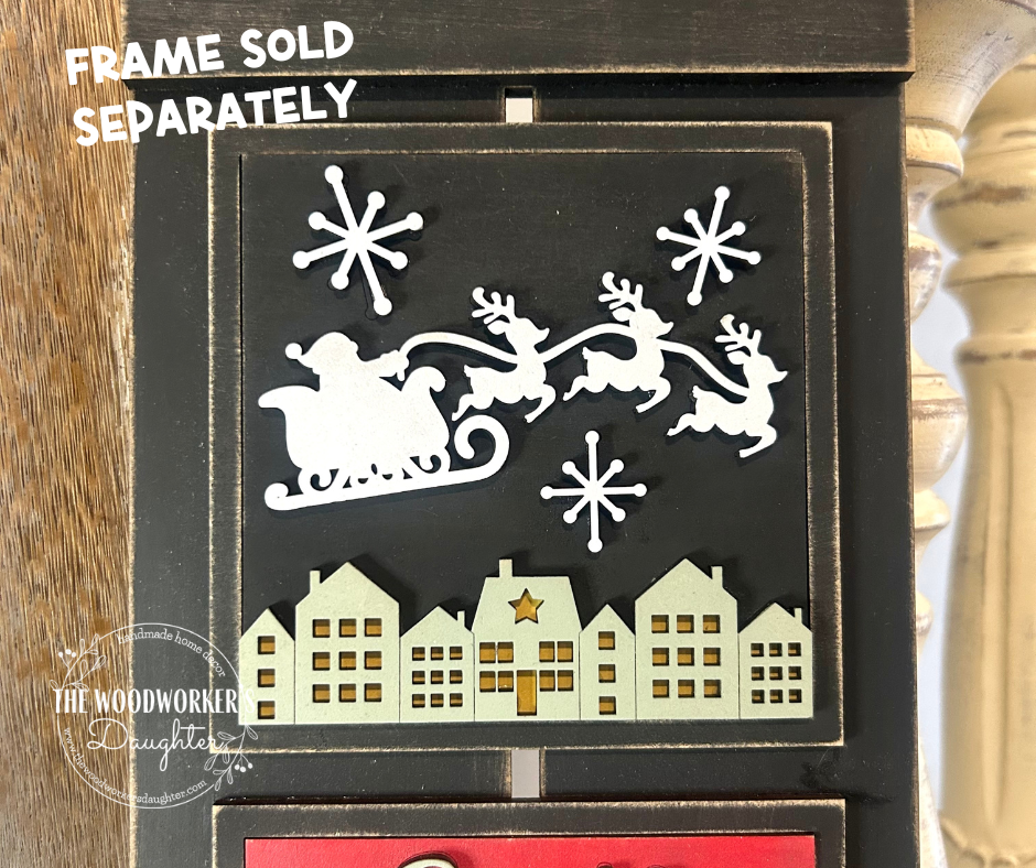 Santa Believe Interchangeable Inserts