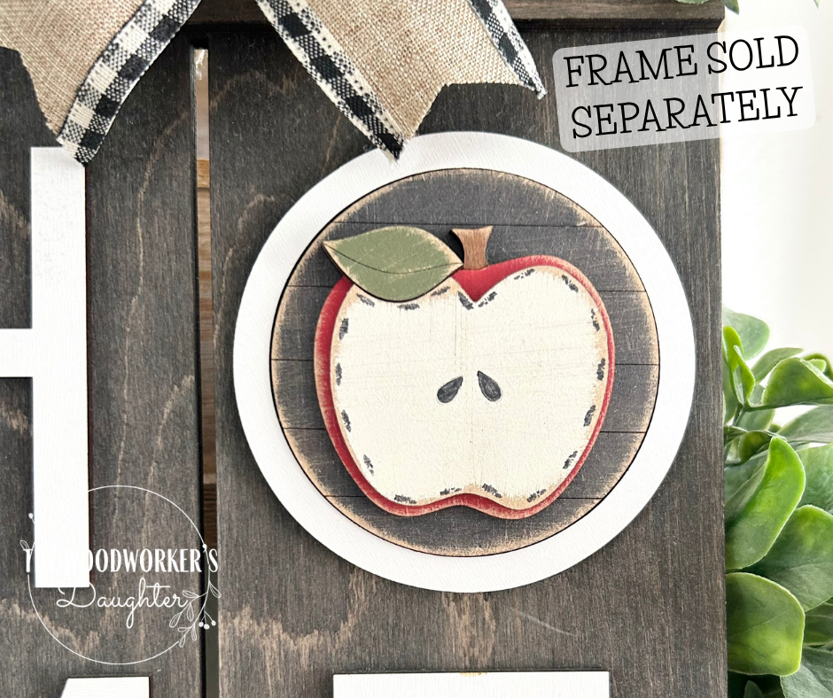 Apple Slice Interchangeable Insert