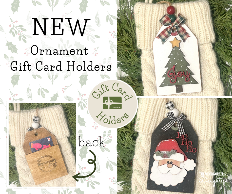 Ornament Tag Gift Card Holders