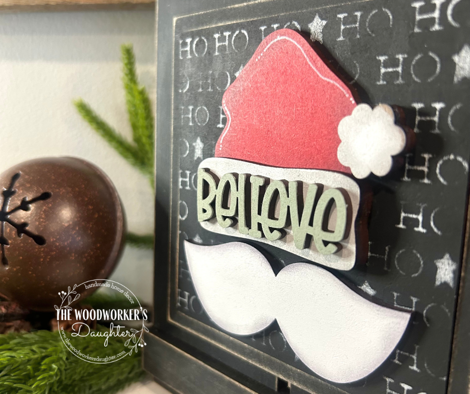 Santa Believe Interchangeable Inserts