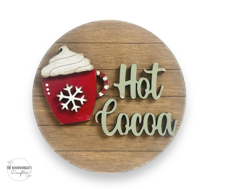 Hot Cocoa 3" Interchangeable Inserts