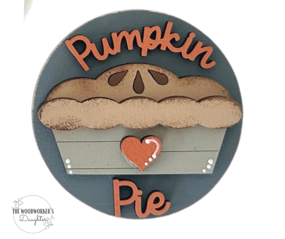 Pumpkin Pie 3" Interchangeable Inserts