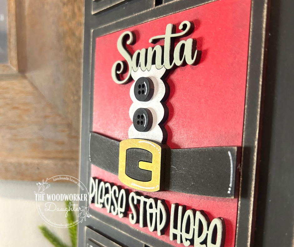 Santa Believe Interchangeable Inserts