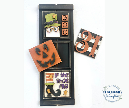NEW - Vintage Halloween Interchangeable Inserts