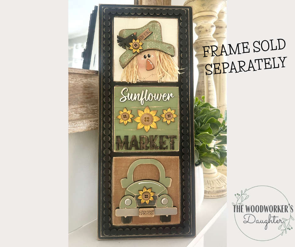 Sunflower Market Interchangeable Inserts