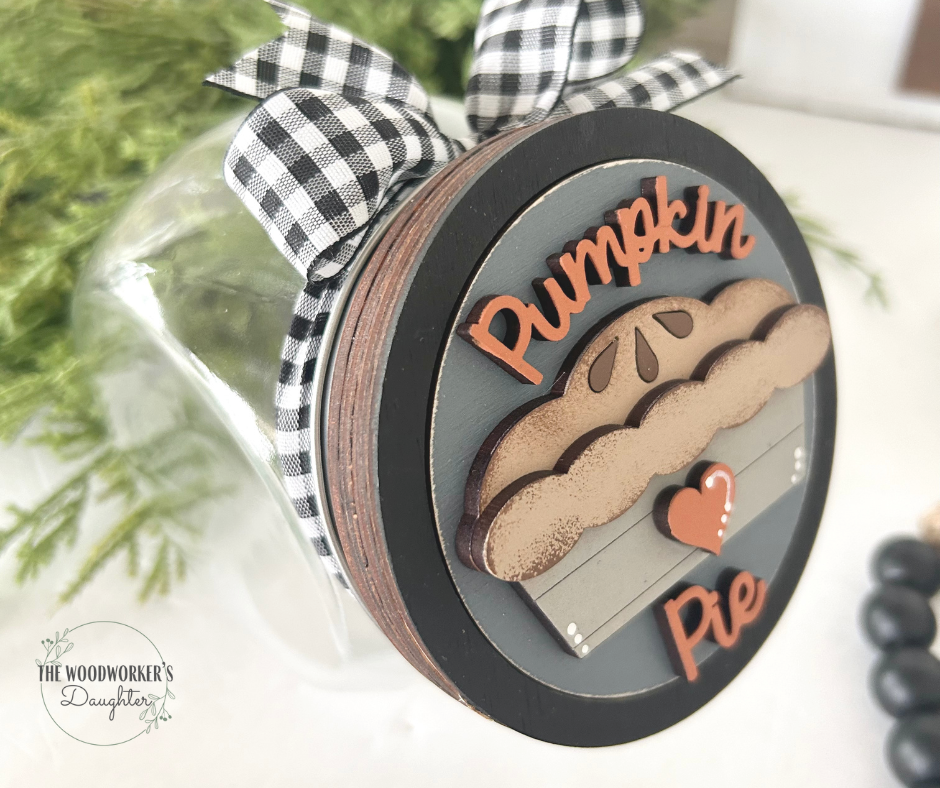 Pumpkin Pie 3" Interchangeable Inserts