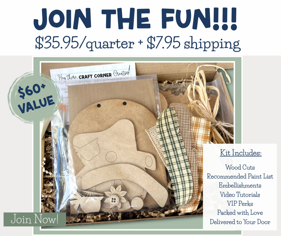 The Craft Corner Express - Quarterly Subscription Box