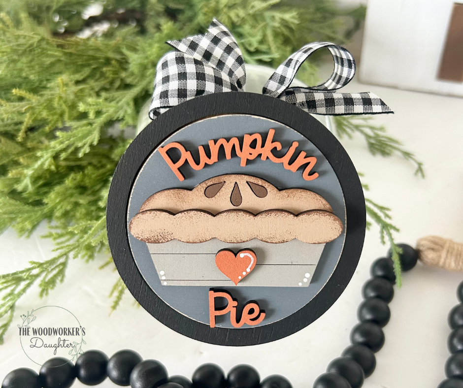 Pumpkin Pie 3" Interchangeable Inserts