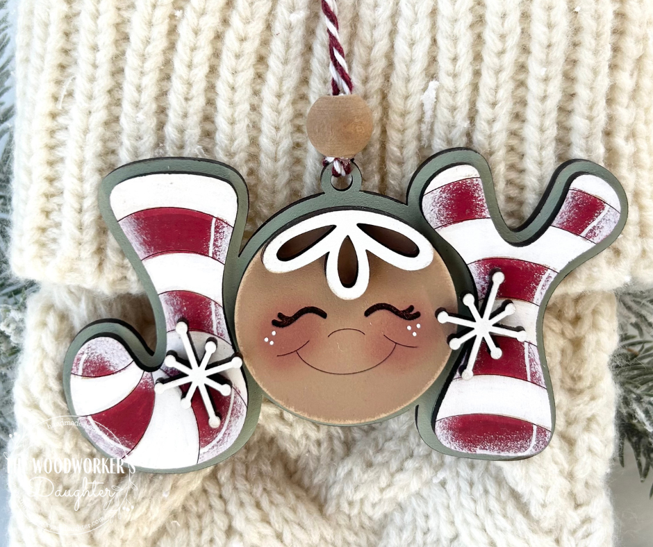 Joyful Faces Christmas Ornaments