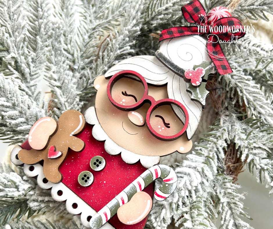 Mrs Claus Ornament
