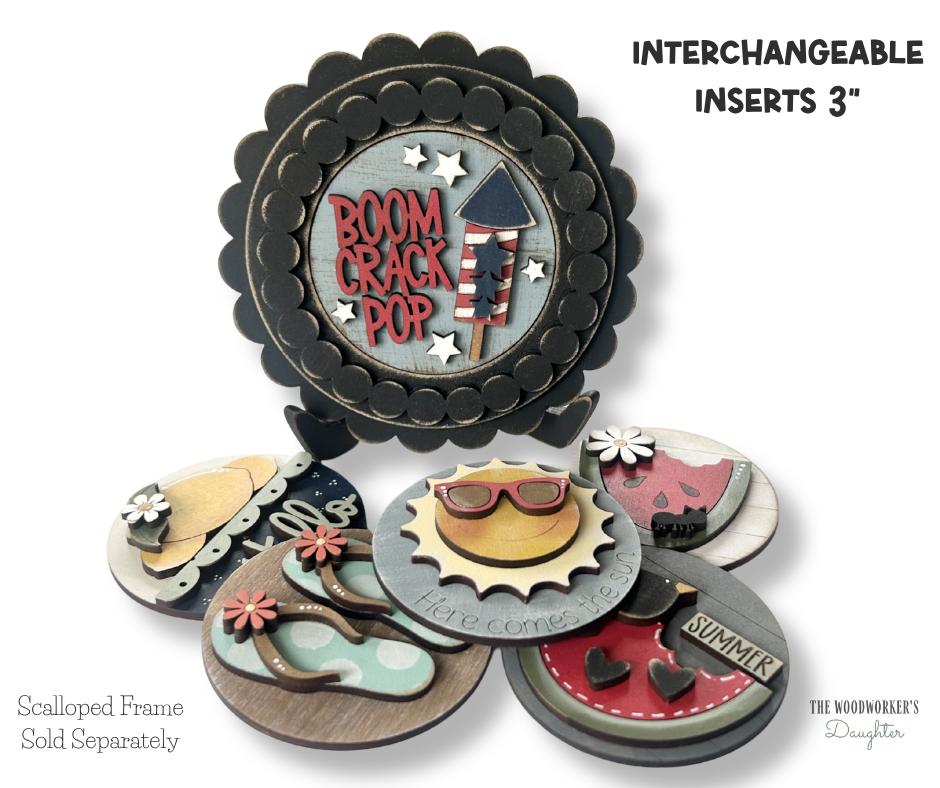 Boom 3" Interchangeable Inserts