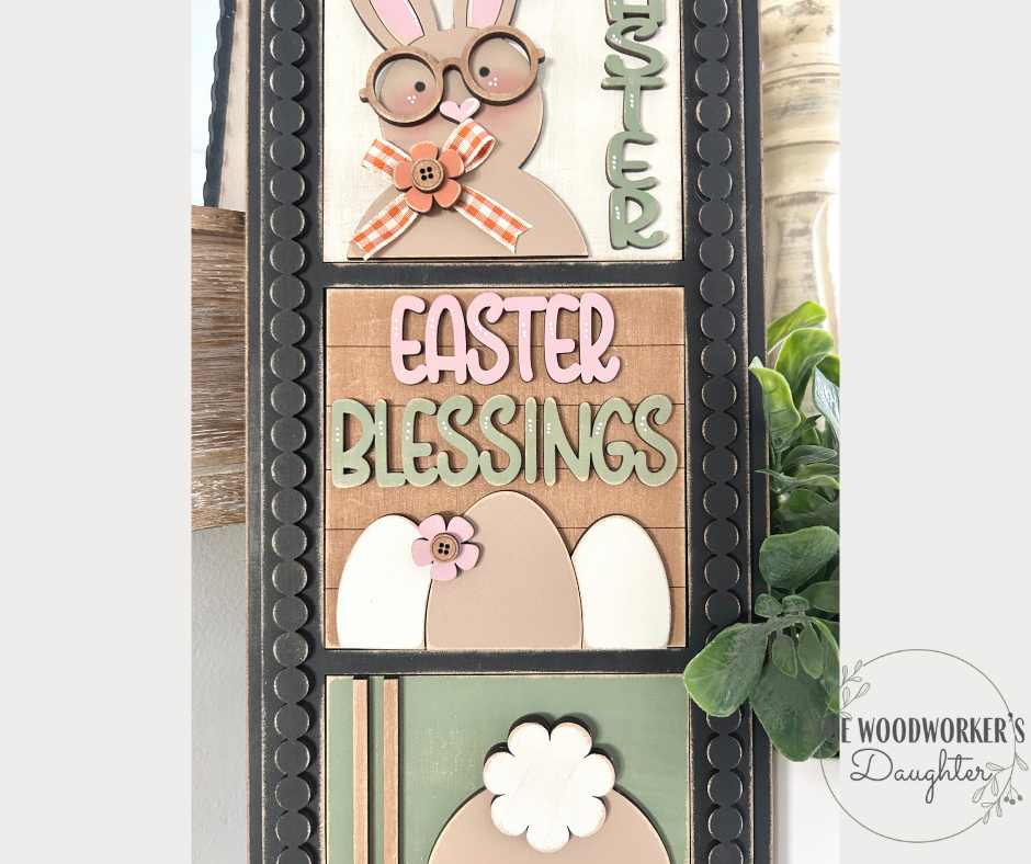 Easter Bunny Interchangeable Inserts