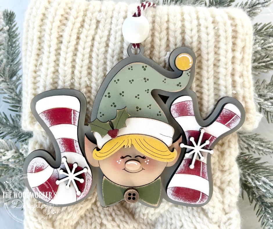 Joyful Faces Christmas Ornaments