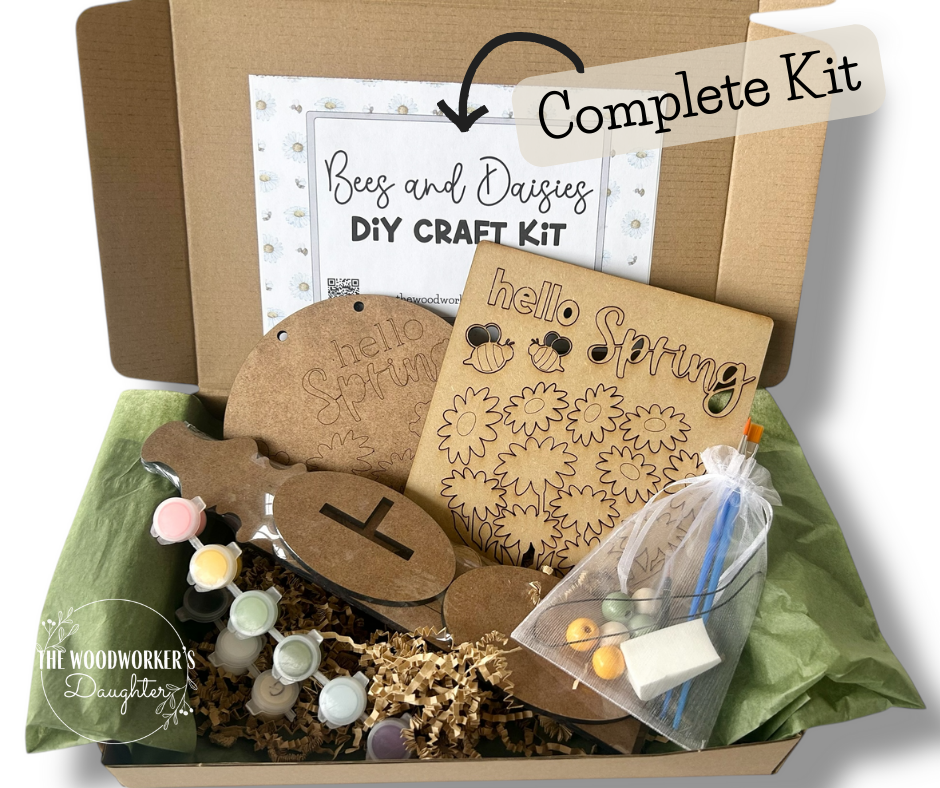 Bees and Daisies Spring DIY Craft Kit