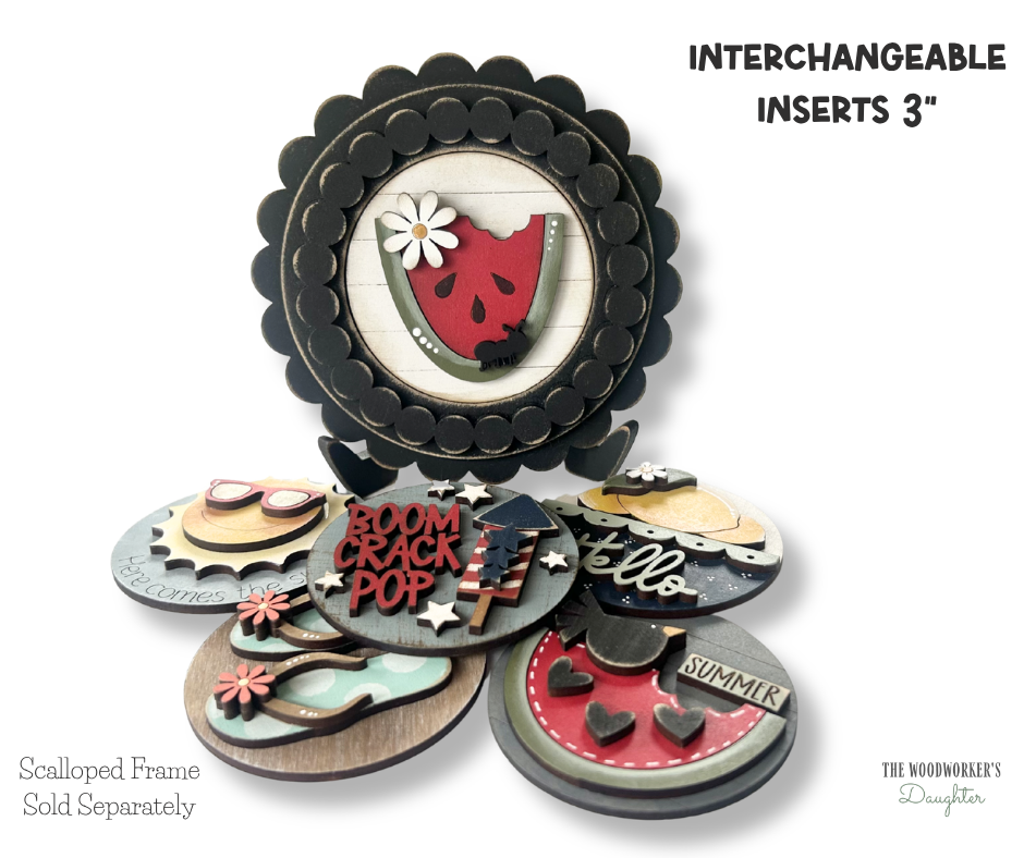 Watermelon 3" Interchangeable Insert