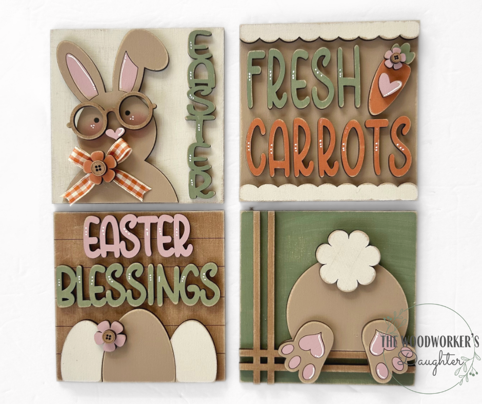 Easter Bunny Interchangeable Inserts