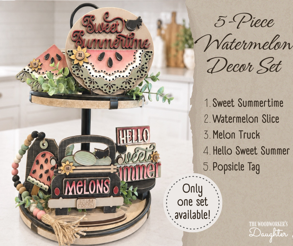 Tray Decor - Weekend Pop Up